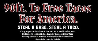 Taco Bell Hypes World Series With Free Tacos